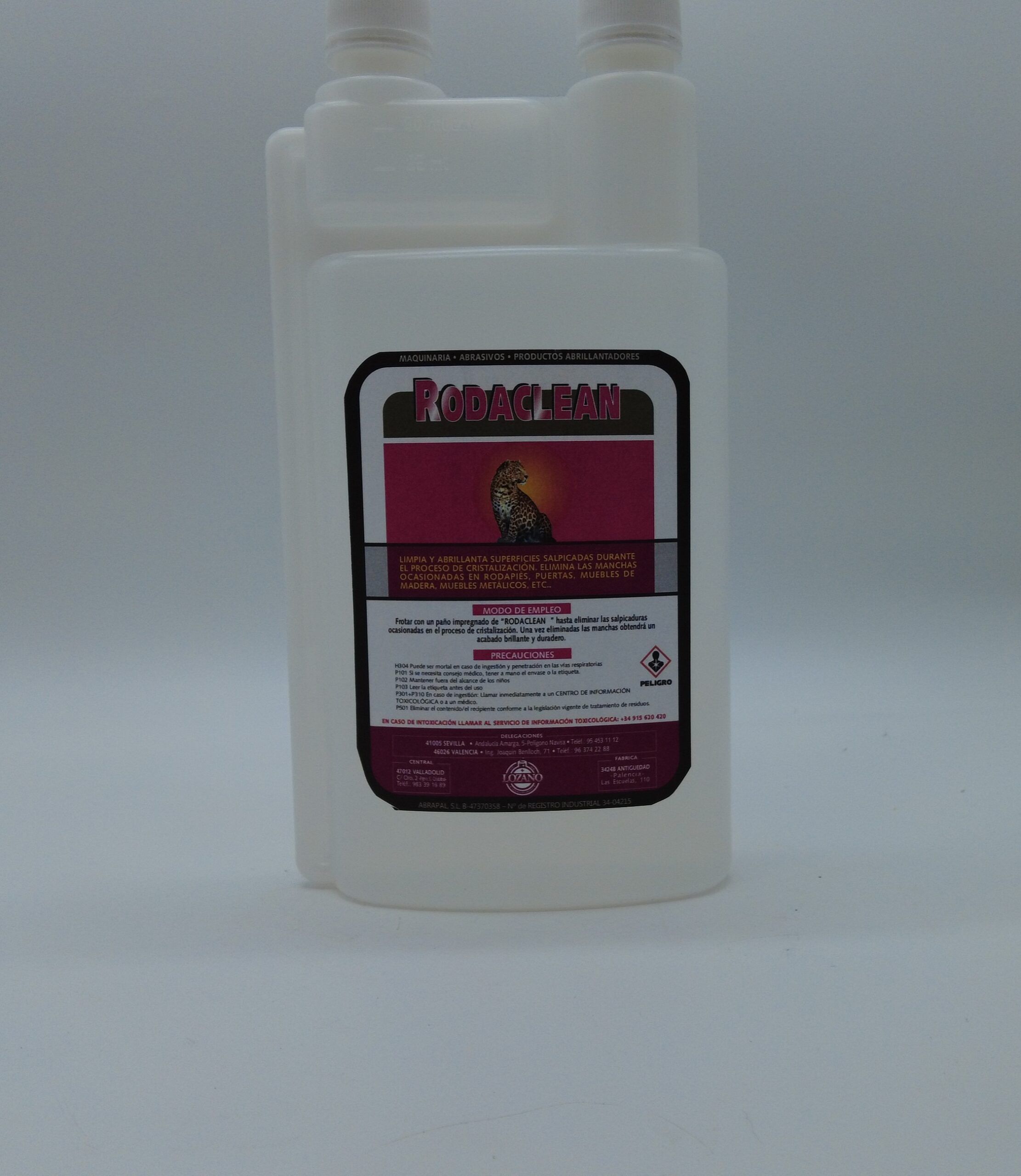 Limpiador de salpicaduras del cristalizado Rodaclean 1 litro