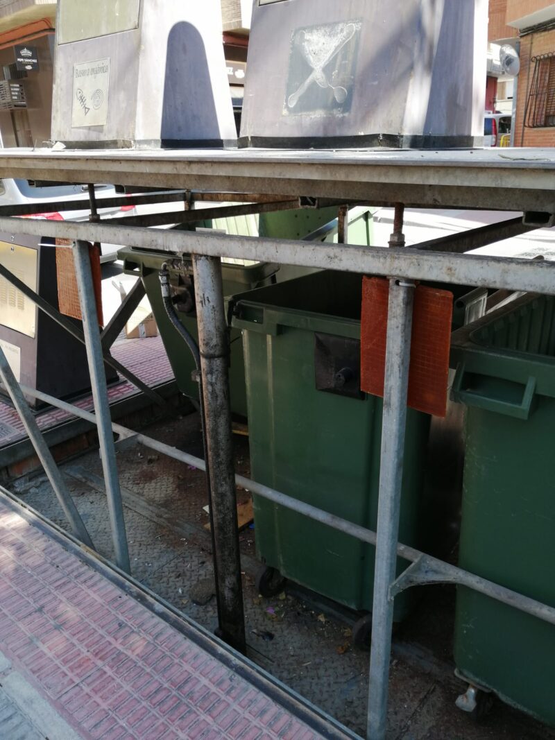 SEK ODOR O 280 PLACA MALOS OLORES CONTENEDOR - Imagen 6