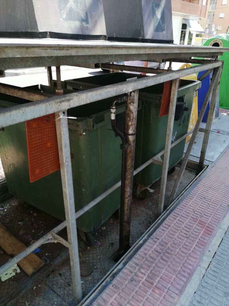 SEK ODOR O 280 PLACA MALOS OLORES CONTENEDOR - Imagen 5