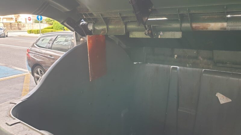 SEK ODOR O 280 PLACA MALOS OLORES CONTENEDOR