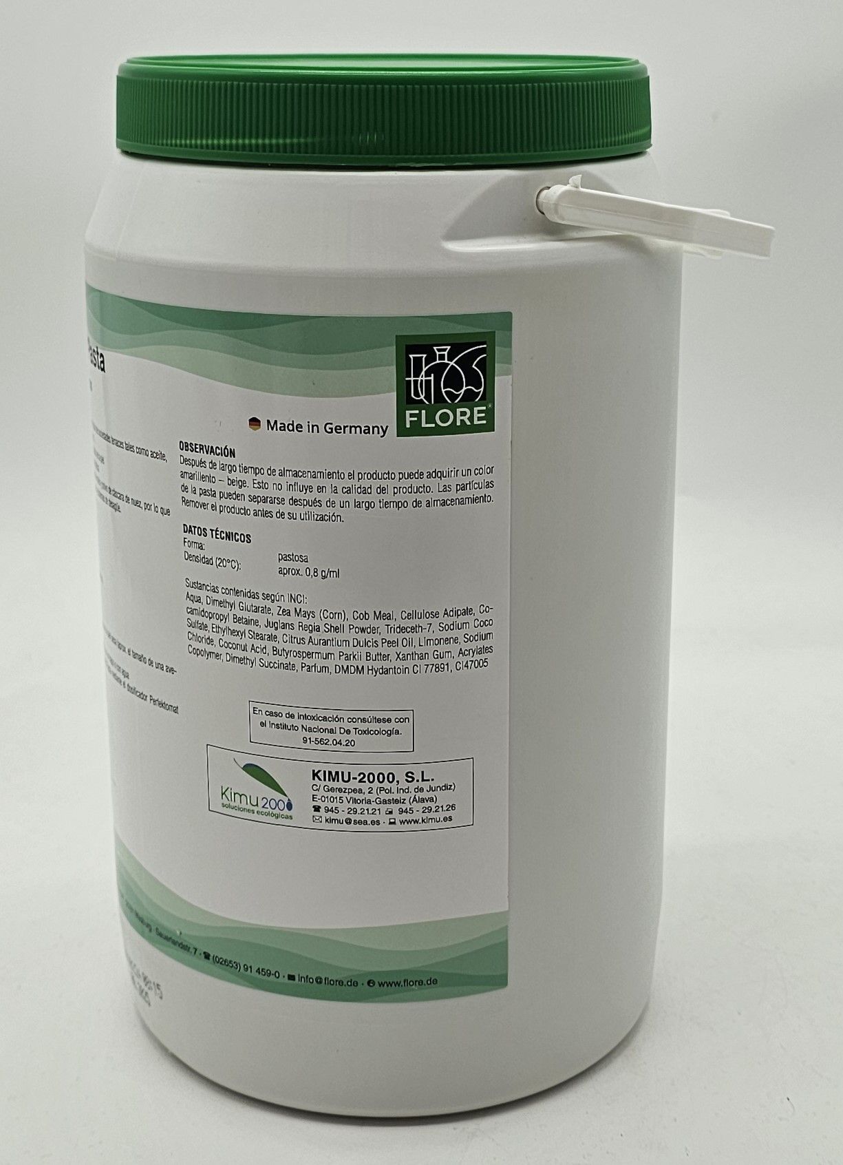 PERFEKT PASTA PASTA LAVAMANOS ESPECIAL CON PARTICULAS NATURALES 3LTS KIMU - Imagen 2