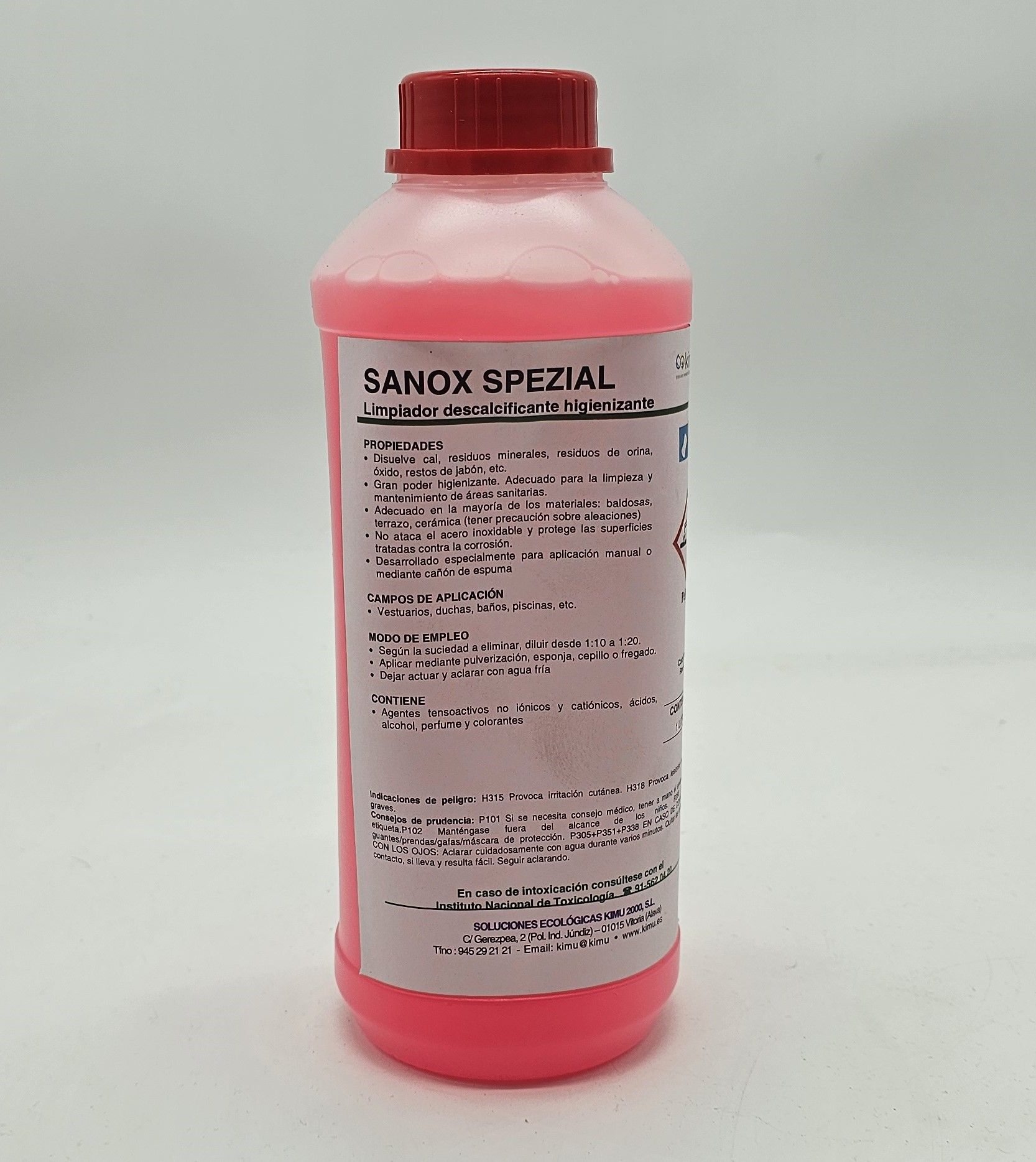 SANOX SPEZIAL LIMPIEZADOR DESCALIFICANTE E HIGIENIZANTE PERFUMADO 1LT KIMU